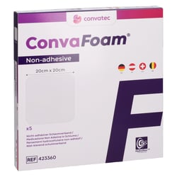 CONVAFOAM Schaumverband nicht-adhäsiv 20x20 cm