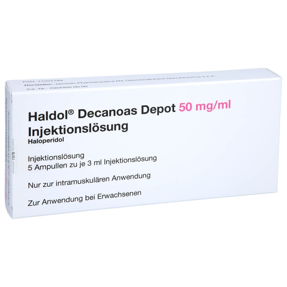 Haldol Decanoas Depot 50 mg/ml Amp.