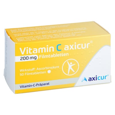 Vitamin C axicur 200 mg