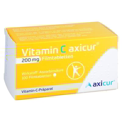 Vitamin C axicur 200 mg
