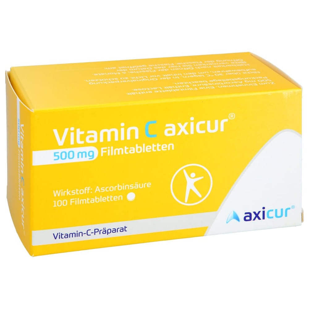 Vitamin C axicur 500 mg