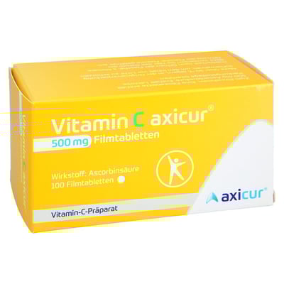 Vitamin C axicur 500 mg