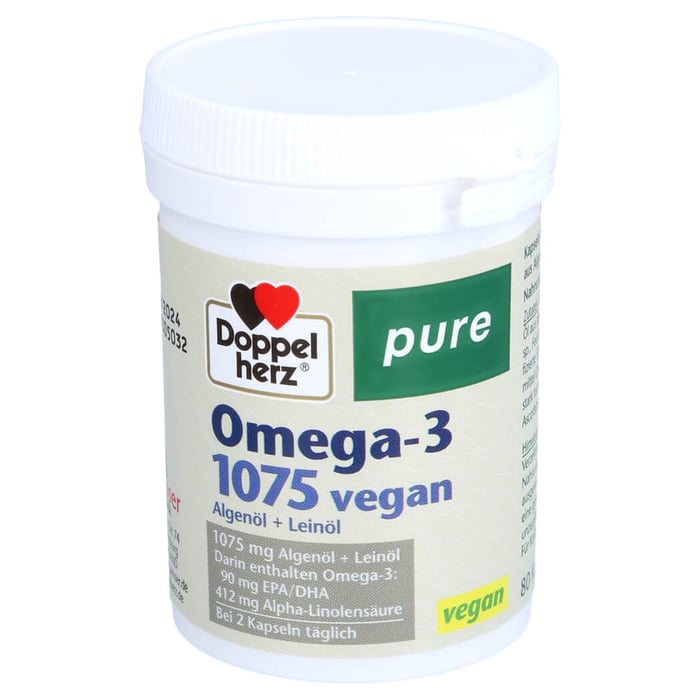 Doppelherz Omega-3 1075 vegan pure