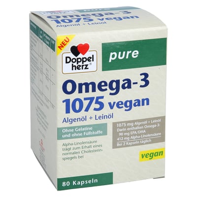 Doppelherz Omega-3 1075 vegan pure