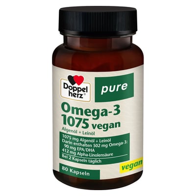 Doppelherz Omega-3 1075 vegan pure