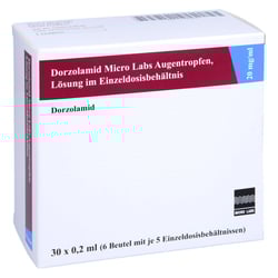 Dorzolamid Micro Labs 20 mg/ml Augentropfen