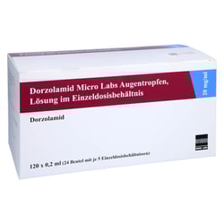 Dorzolamid Micro Labs 20 mg/ml Augentropfen