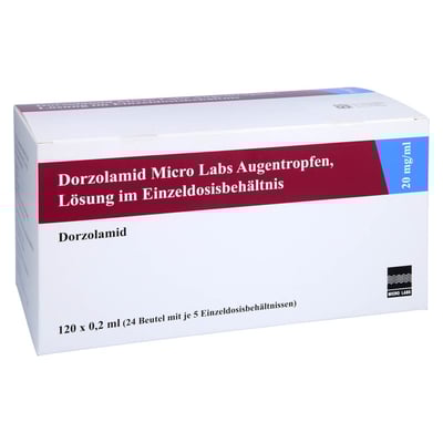 Dorzolamid Micro Labs 20 mg/ml Augentropfen