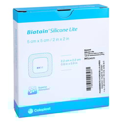 Biatain Silicone Lite Schaumverband 5x5cm ToRa Pharma
