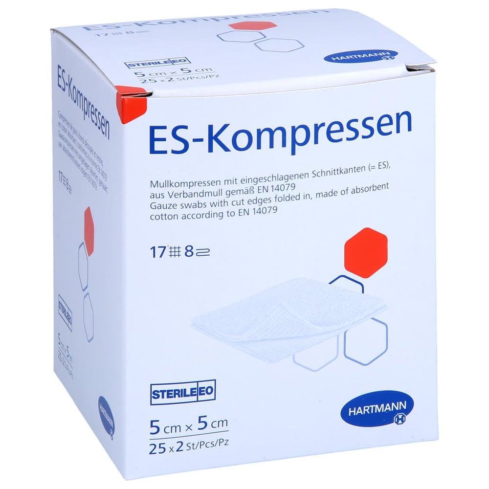 ES-Kompressen steril 5x5 cm 8fach