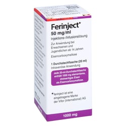 Ferinject 50 mg/ml Injektions-/Infusionslsg.
