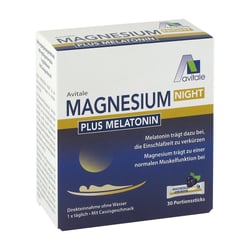 Magnesium Night plus 1 mg Melatonin Direktsticks