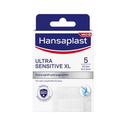 Hansaplast Wundverband Ultra Sensitive 5x7,2 cm XL