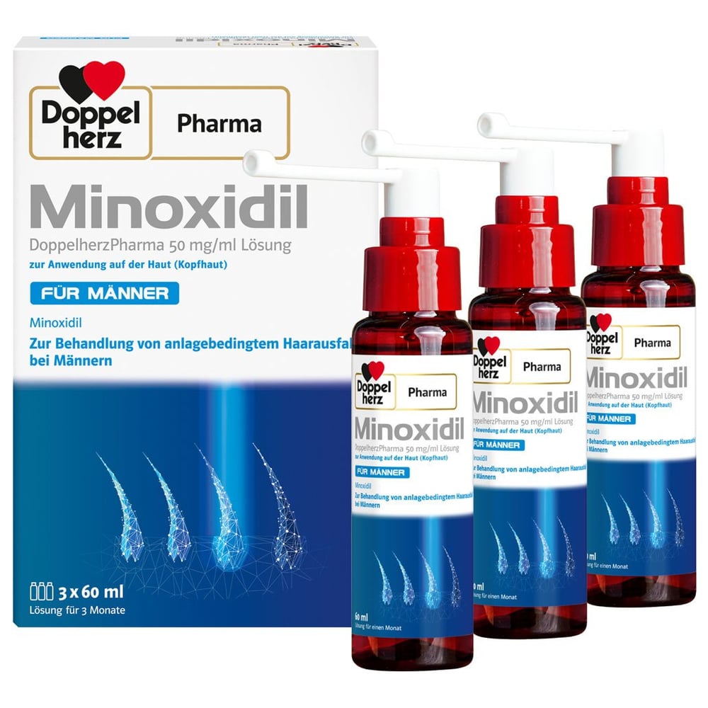 Minoxidil DoppelherzPharma 50mg/ml Männer