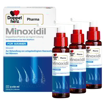 Minoxidil DoppelherzPharma 50mg/ml Männer