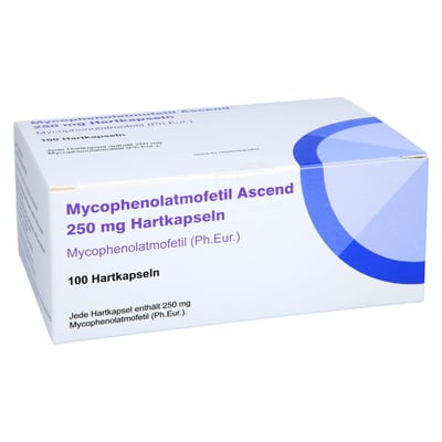 Mycophenolatmofetil Ascend 250 mg