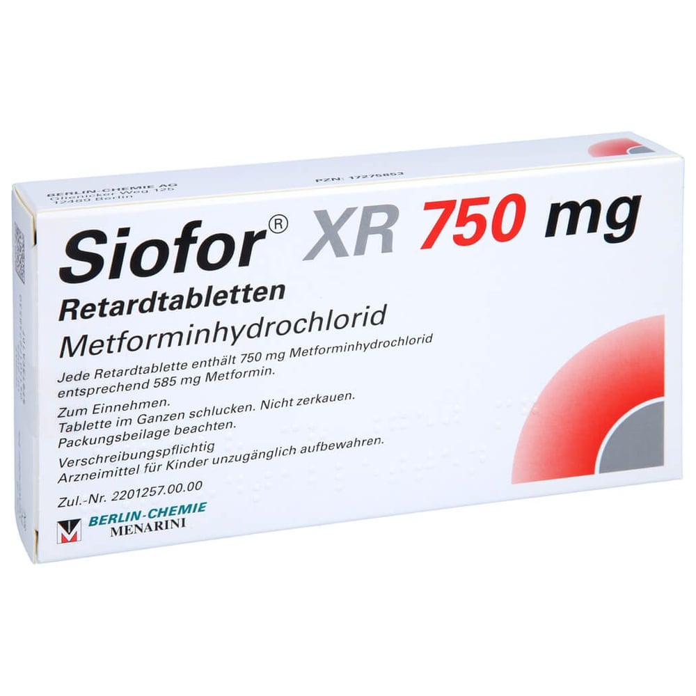 Siofor XR 750 mg