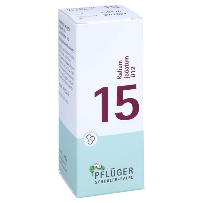 Biochemie Pflüger Globuli Nr. 15 Kalium jodatum D12