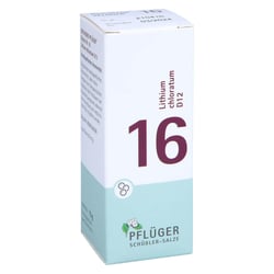 Biochemie Pflüger Globuli Nr. 16 Lithium chloratum D12