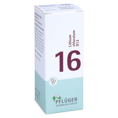 Biochemie Pflüger Globuli Nr. 16 Lithium chloratum D12