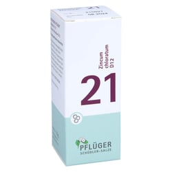 Biochemie Pflüger Globuli Nr. 21 Zincum chloratum D12