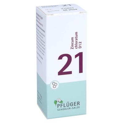 Biochemie Pflüger Globuli Nr. 21 Zincum chloratum D12