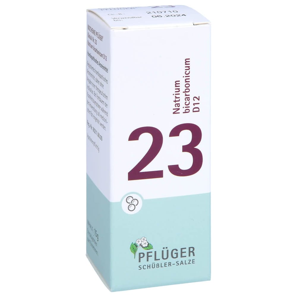 Biochemie Pflüger Globuli Nr. 23 Natrium bicarbonicum D12