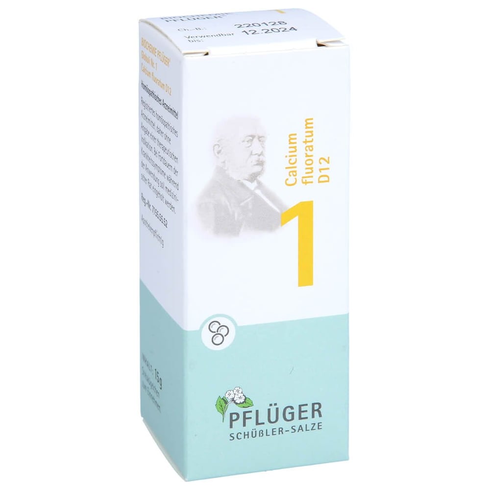 Biochemie Pflüger Globuli Nr. 1 Calcium fluoratum D12