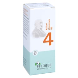 Biochemie Pflüger Globuli Nr. 4 Kalium chloratum D6
