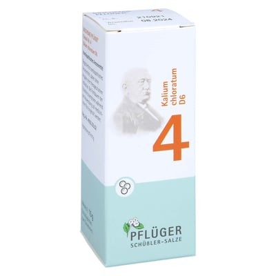Biochemie Pflüger Globuli Nr. 4 Kalium chloratum D6