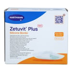 Zetuvit Plus Silicone Border 8x8 cm