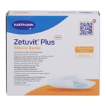 Zetuvit Plus Silicone Border 12,5x12,5 cm
