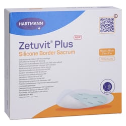Zetuvit Plus Silicone Border Sacrum 18x18cm