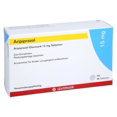 Aripiprazol-Glenmark 15 mg Tabletten