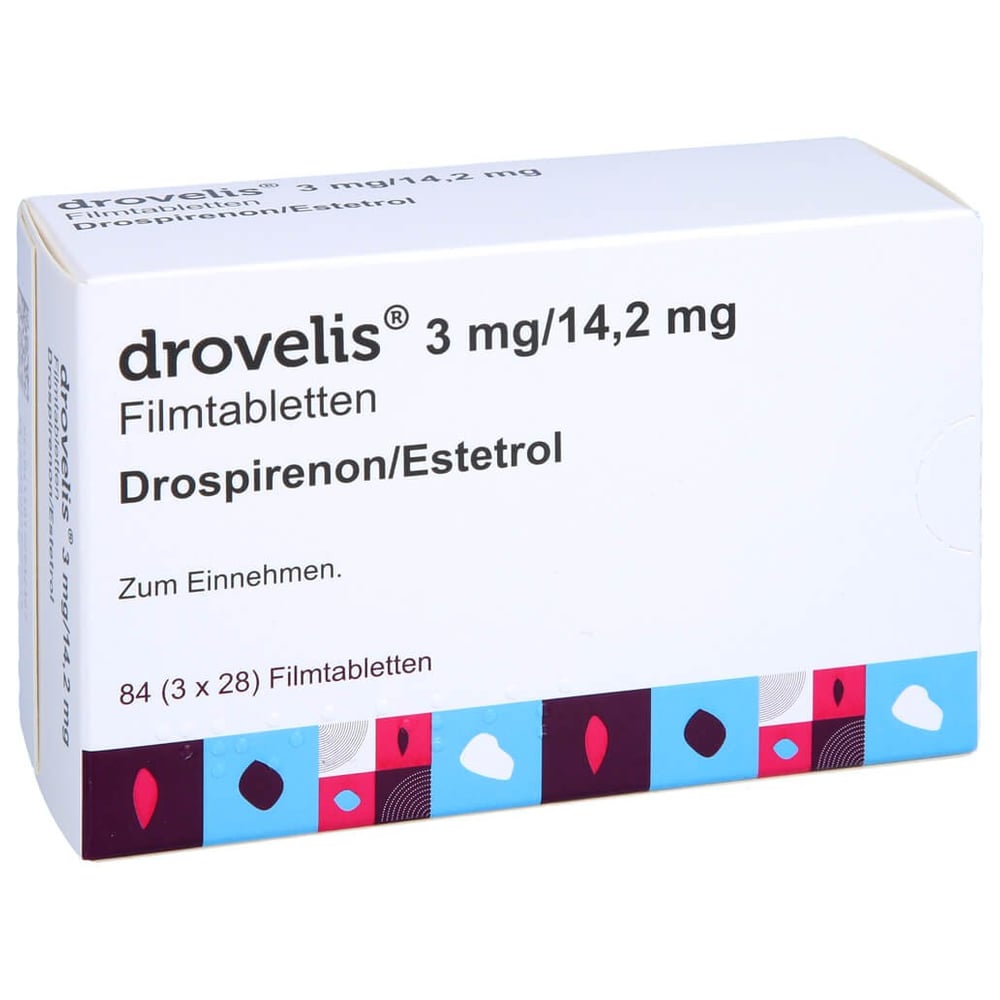 Drovelis 3 mg/14.2 mg Filmtabletten