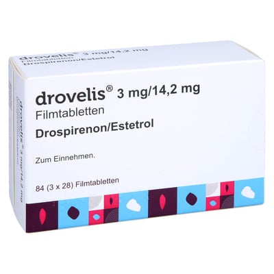 Drovelis 3 mg/14.2 mg Filmtabletten