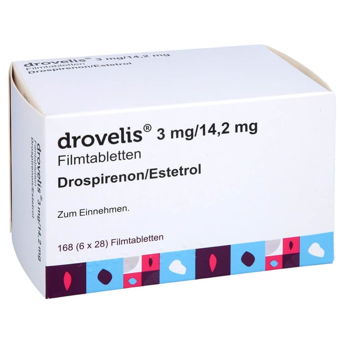 Drovelis 3 mg/14.2 mg Filmtabletten