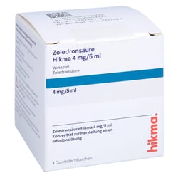 Zoledronsäure Hikma 4 mg/5 ml