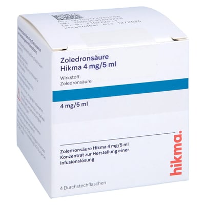 Zoledronsäure Hikma 4 mg/5 ml