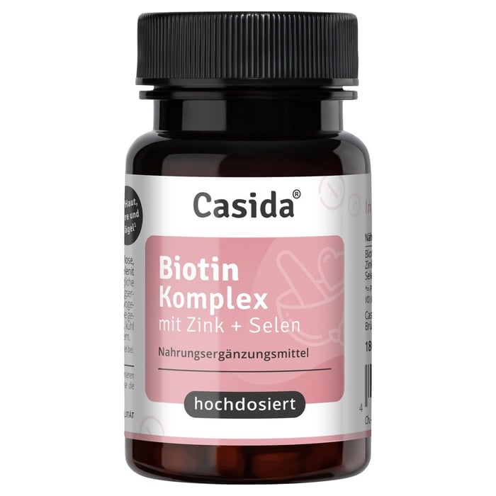 Biotin Komplex 10 mg hochdosiert + Zink + Selen