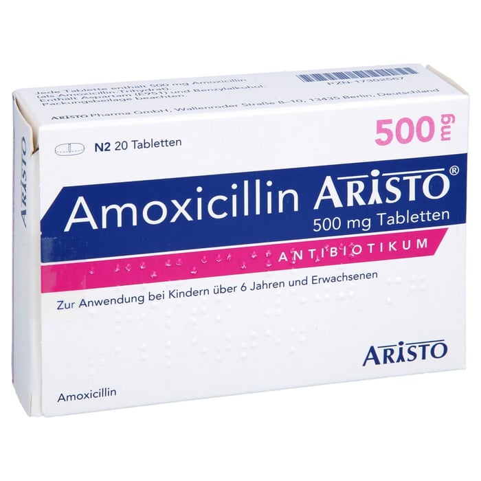 Amoxicillin Aristo 500mg