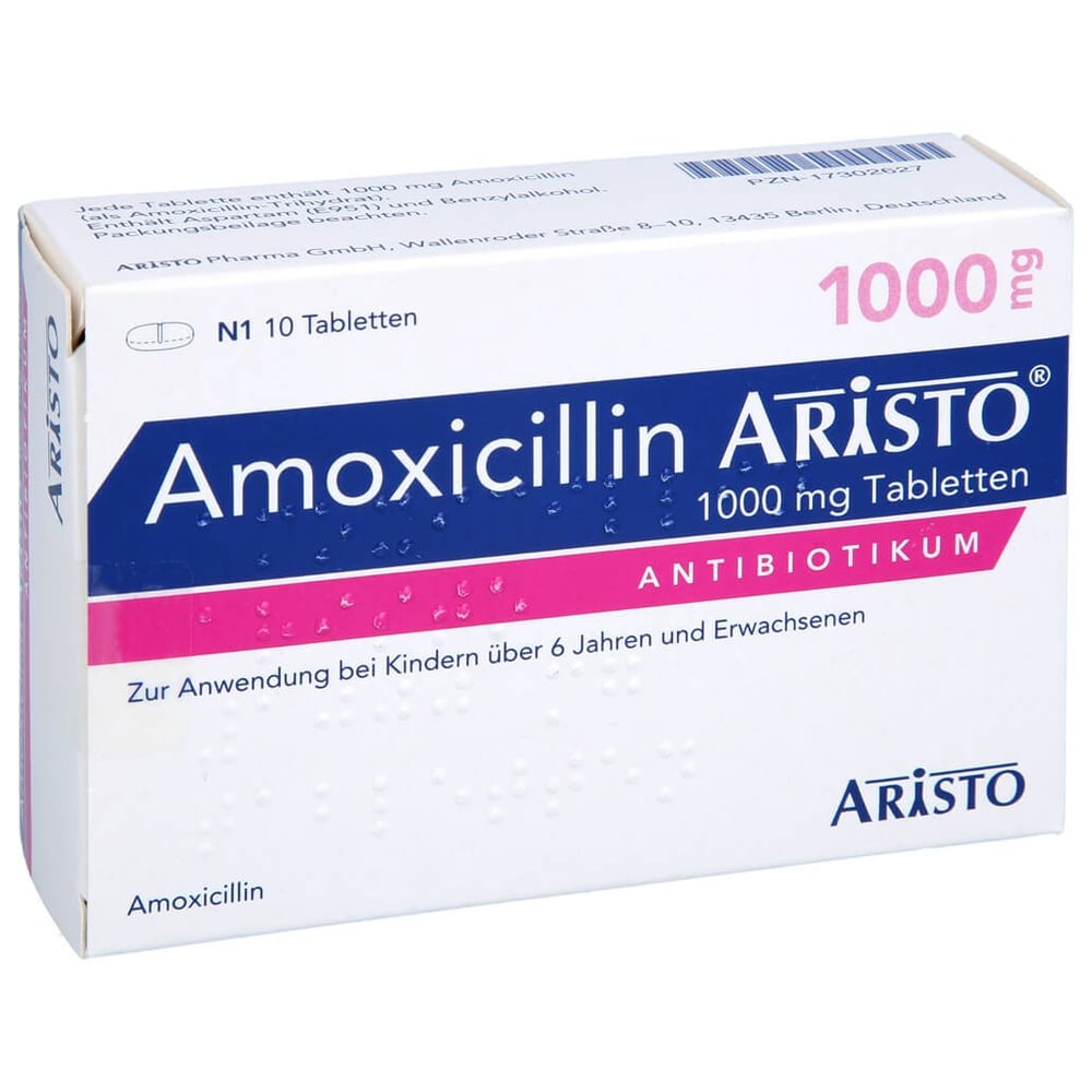 Amoxicillin Aristo 1000 mg