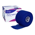 Peha-haft Color Fixierbinde latexfrei 6 cm x 21m blau