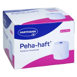 Peha-haft Fixierbinde latexfrei 6 cm x 21m