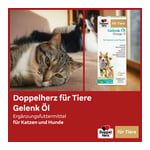 Doppelherz für Tiere Gelenk Öl für Katzen + Hunde