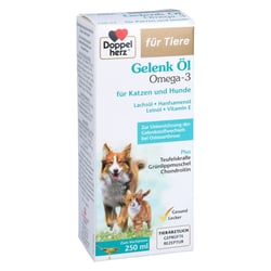 Doppelherz für Tiere Gelenk Öl für Katzen + Hunde