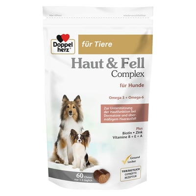 Doppelherz für Tiere Haut&Fell Complex für Hunde