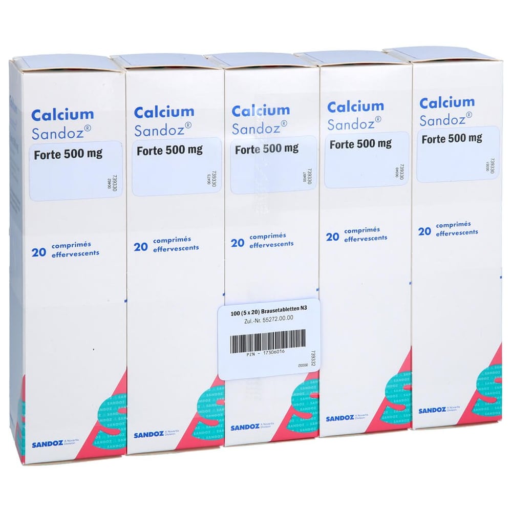 Calcium Sandoz Forte 500 mg