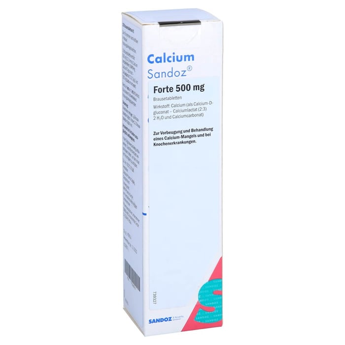 Calcium Sandoz Forte 500mg