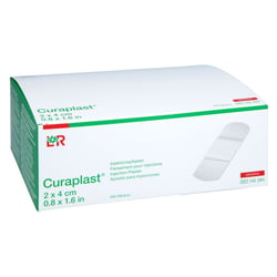 Curaplast sensitive Injektionspflaster 2x4 cm